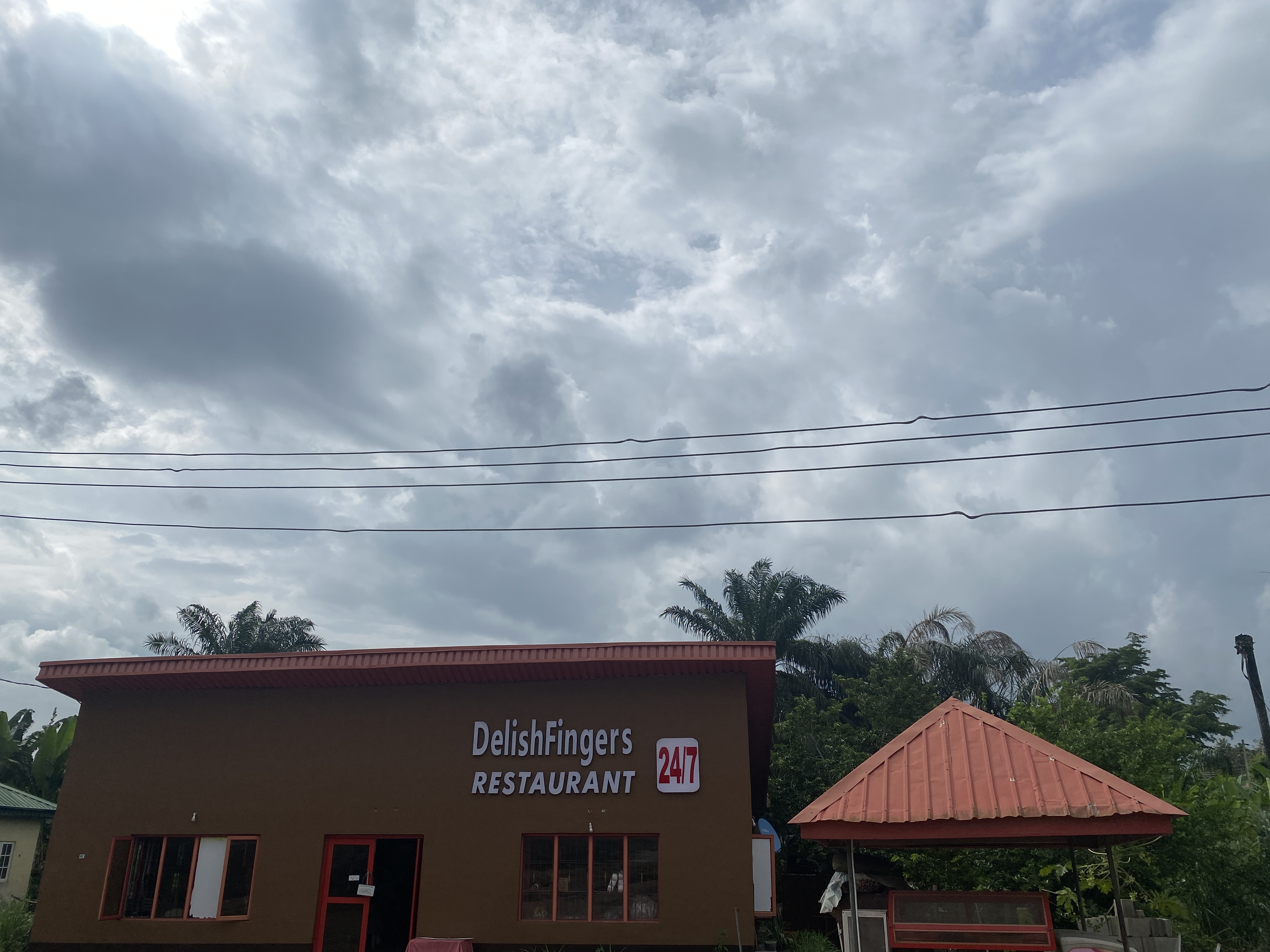 Dining facilities at Camp Ajebo